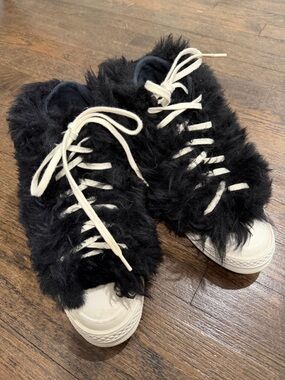 AMBUSH x Converse Chuck Taylor All Star high top Sz 6.5 (Men’s 4) fuzzy Sneakers